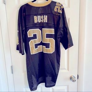 NFL New Orleans Saints Bush Jersey